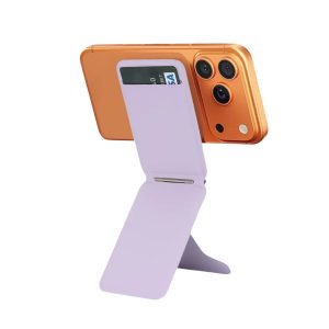 MagSafe Magnetic Card Holder with Foldable Lazy Stand
