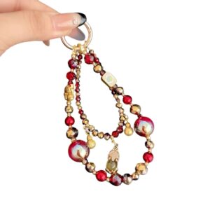 Fortune Cat Wealth Wrist Strap for Phone