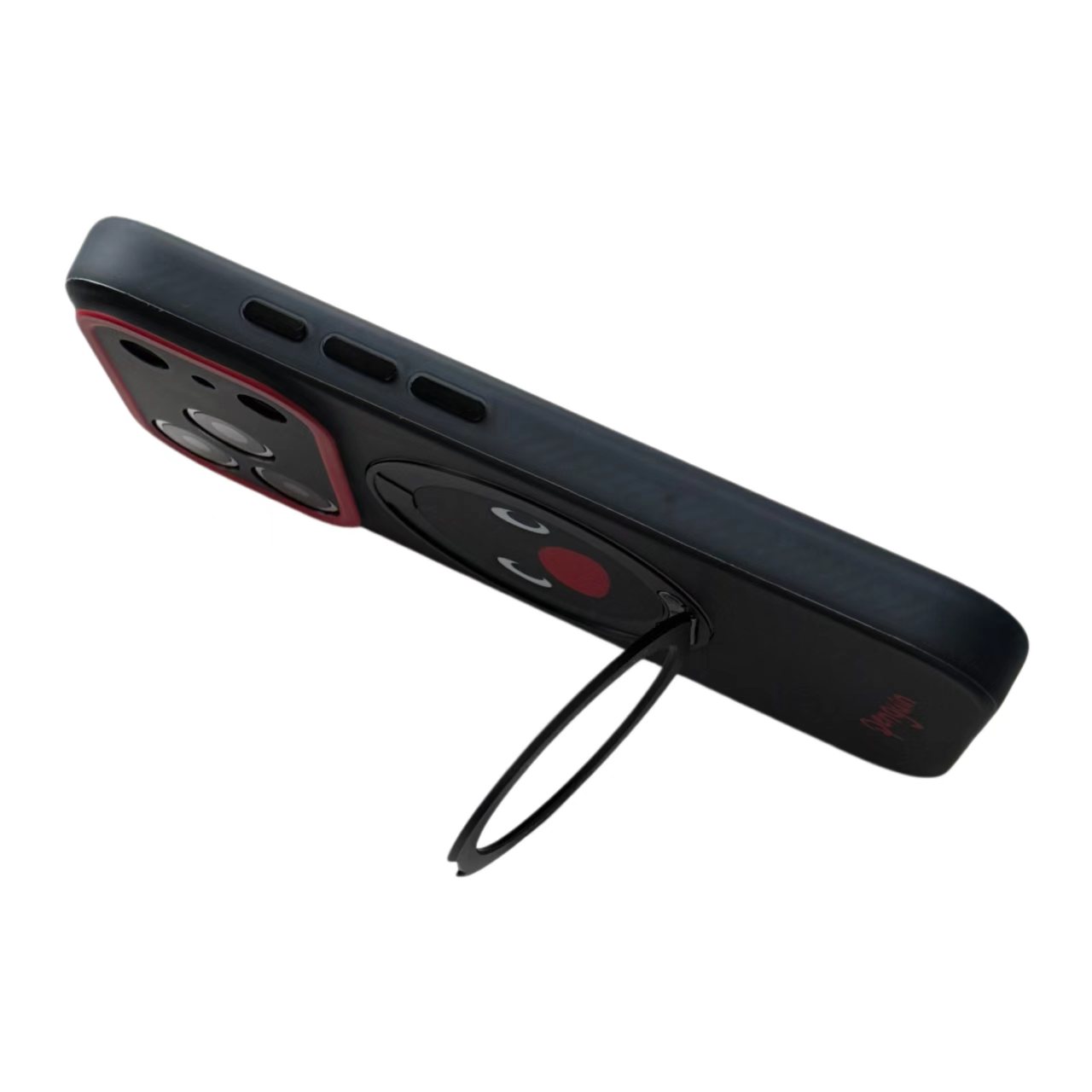 Original Black Penguin Magnetic Bracket Phone Case, Compatible with iPhone 15/16/17 - Image 5