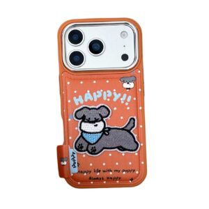 Cute Polka Dot Embossed Full-Body Anti-Drop Phone Case for iPhone