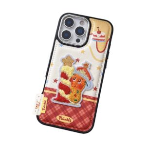 New Niche Luxury Star Man Towel Embroidery iPhone Case, Full Cover Shockproof