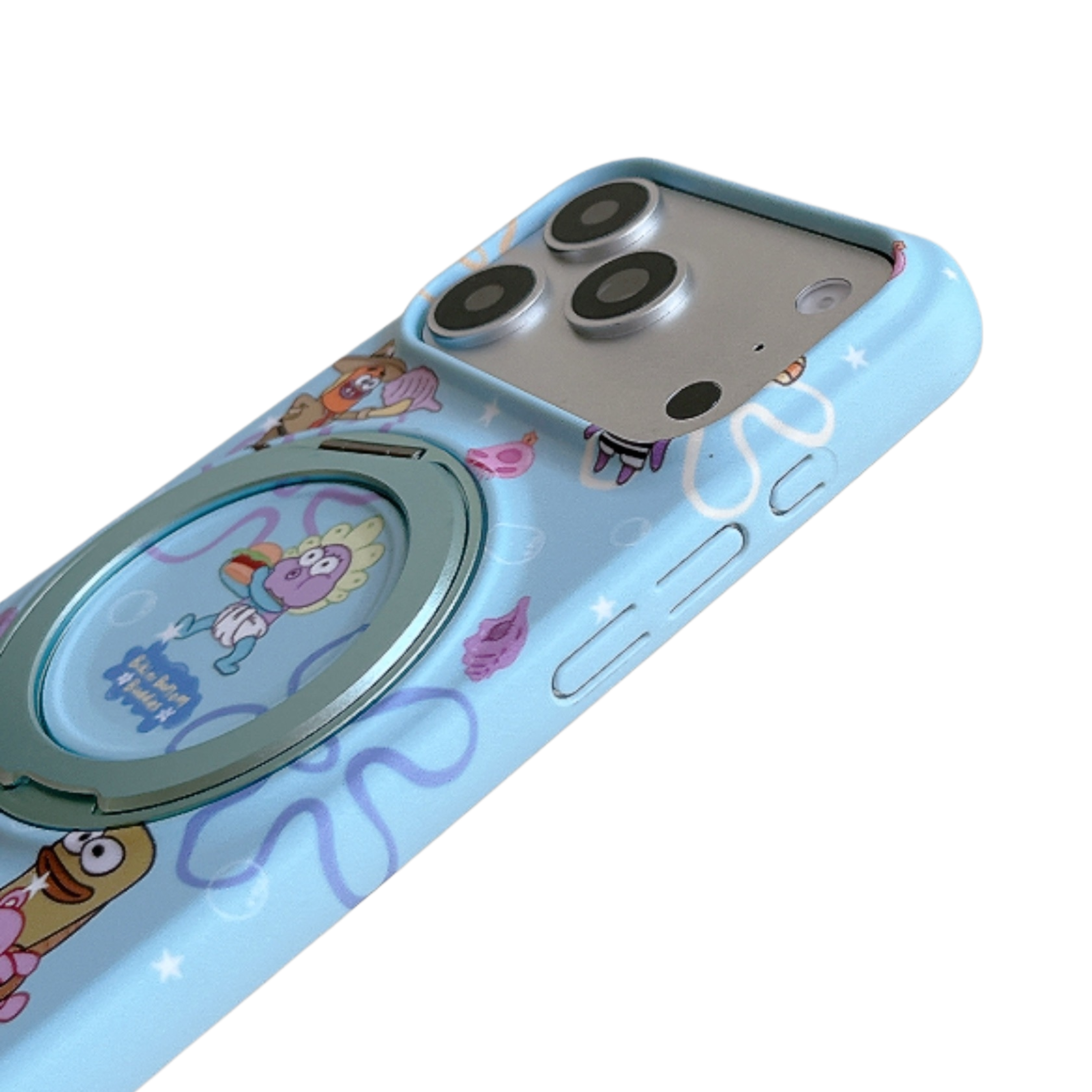 SpongeBob Bikini Bottom 360° Kickstand IMD Film Case For iPhone - Image 6