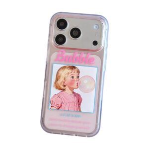 New Cute Aesthetic Vintage American Funny Couple Silicone Phone Case For All iPhone Models