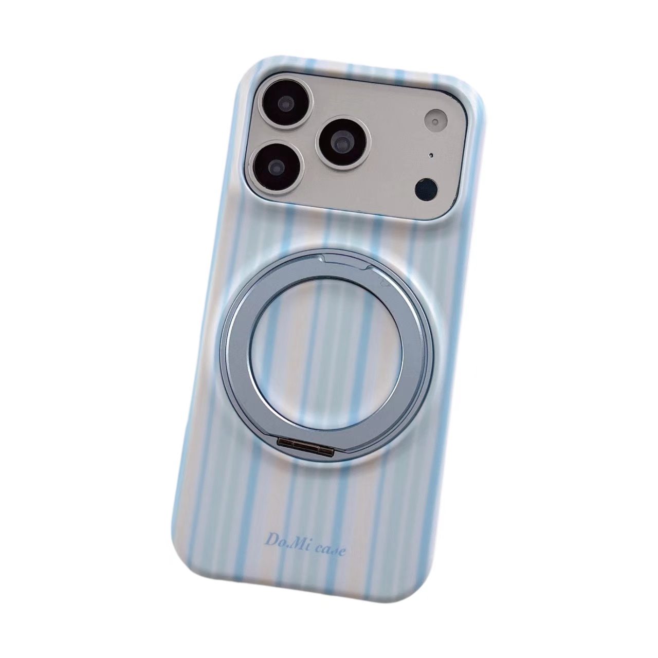 Vertical Stripe 360° All-Round Anti-Drop Protective Case Compatible with All iPhone Models - Image 3