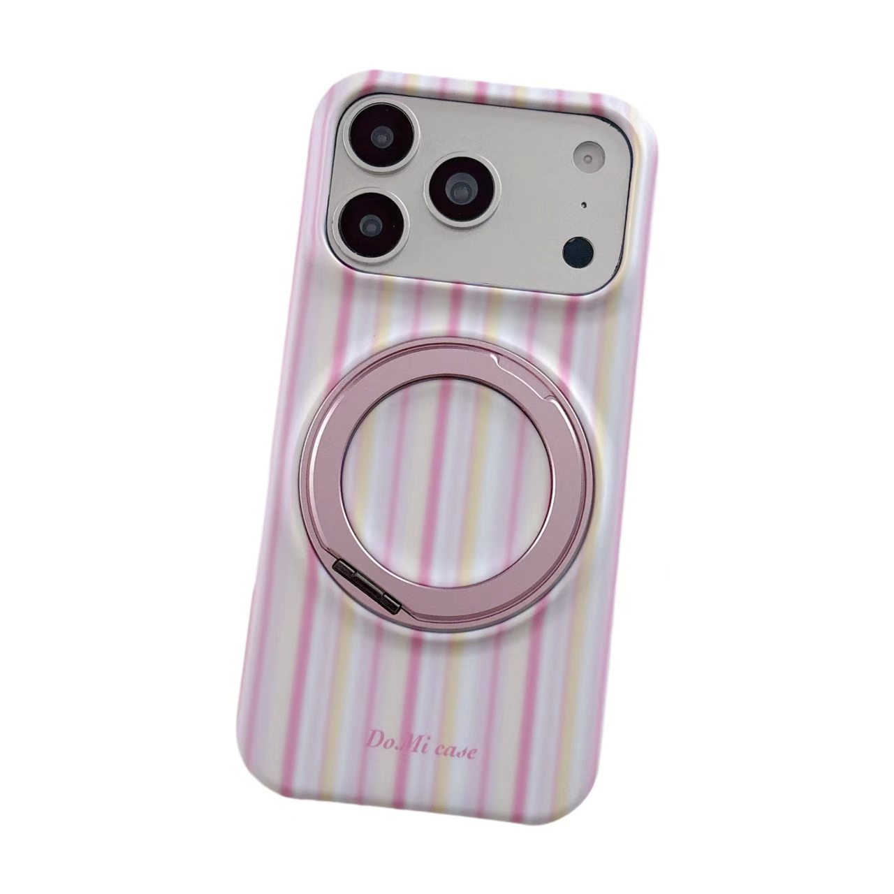 Vertical Stripe 360° All-Round Anti-Drop Protective Case Compatible with All iPhone Models - Image 4