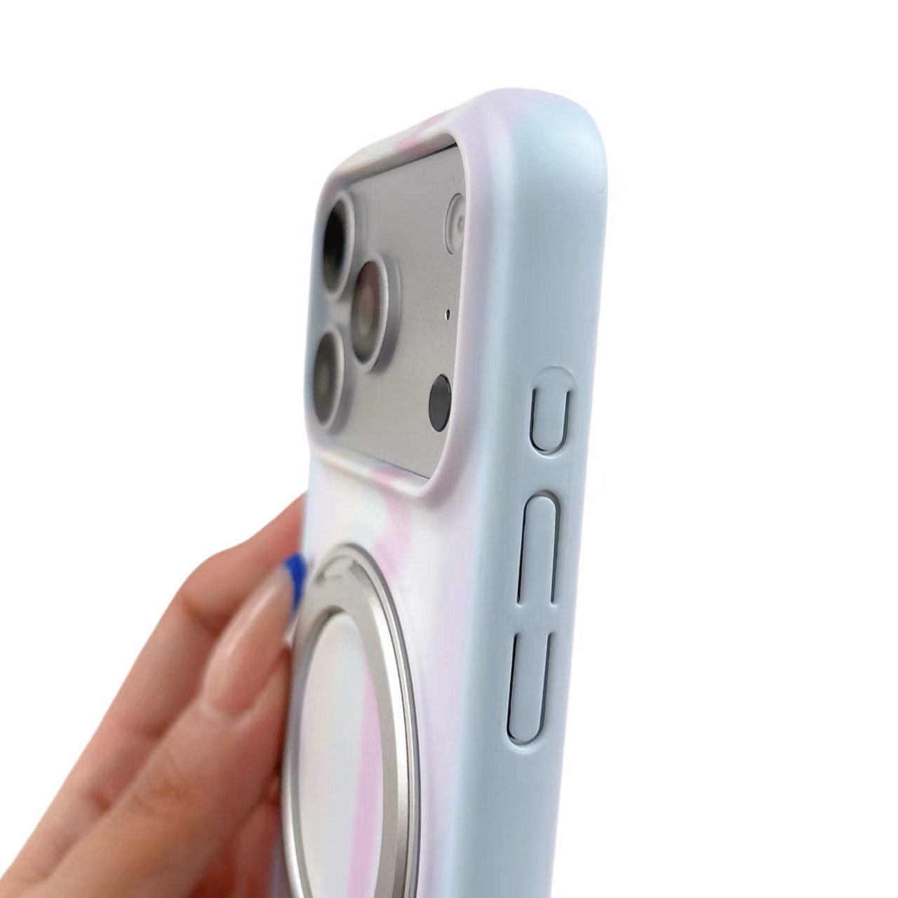 Vertical Stripe 360° All-Round Anti-Drop Protective Case Compatible with All iPhone Models - Image 8