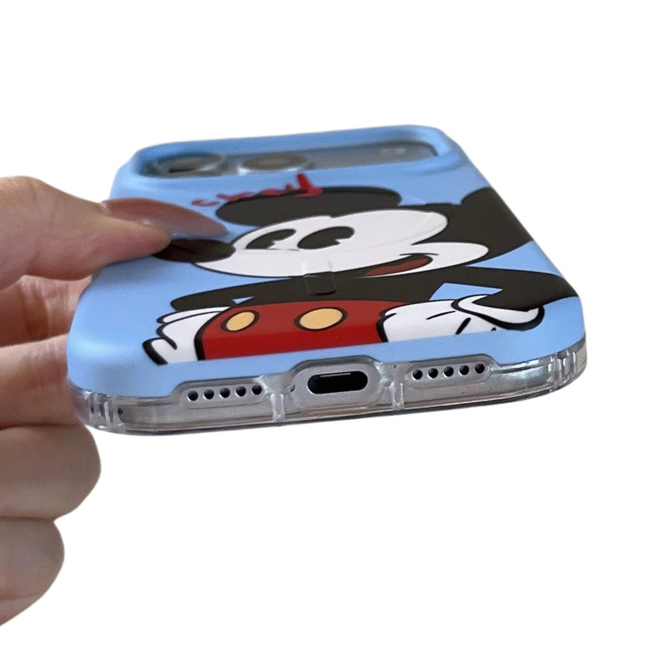 New Cute Classic Cartoon Mouse & Dog Magnetic Full-Body Shockproof Case for iPhone - Image 5