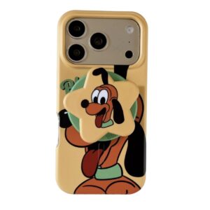 New Cute Classic Cartoon Mouse & Dog Magnetic Full-Body Shockproof Case for iPhone
