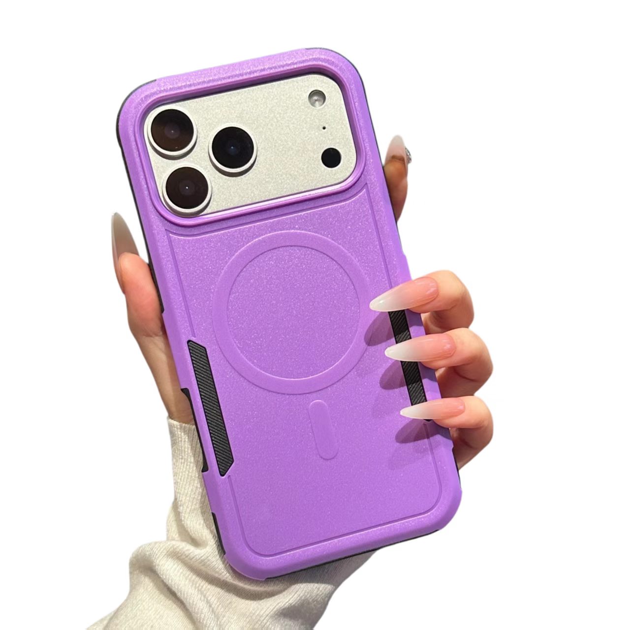 Magnetic 2-in-1 Military Shockproof Anti-Drop Phone Case for iPhone - Image 4