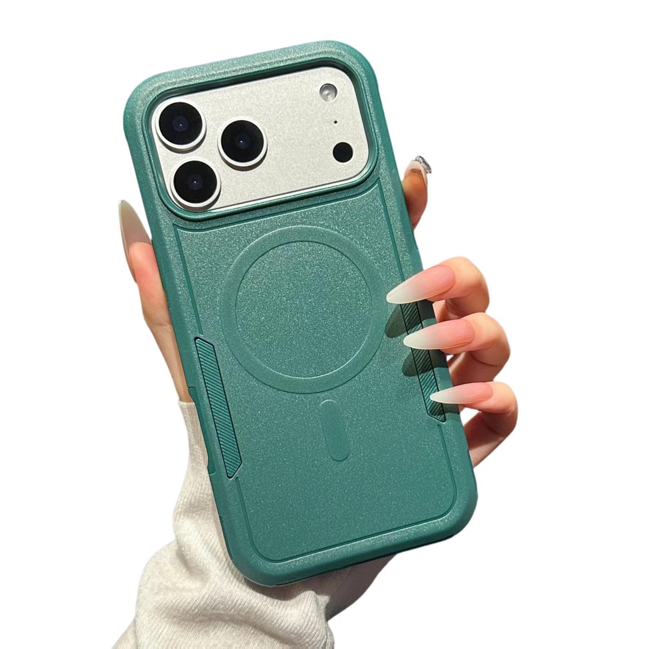 Magnetic 2-in-1 Military Shockproof Anti-Drop Phone Case for iPhone - Image 5