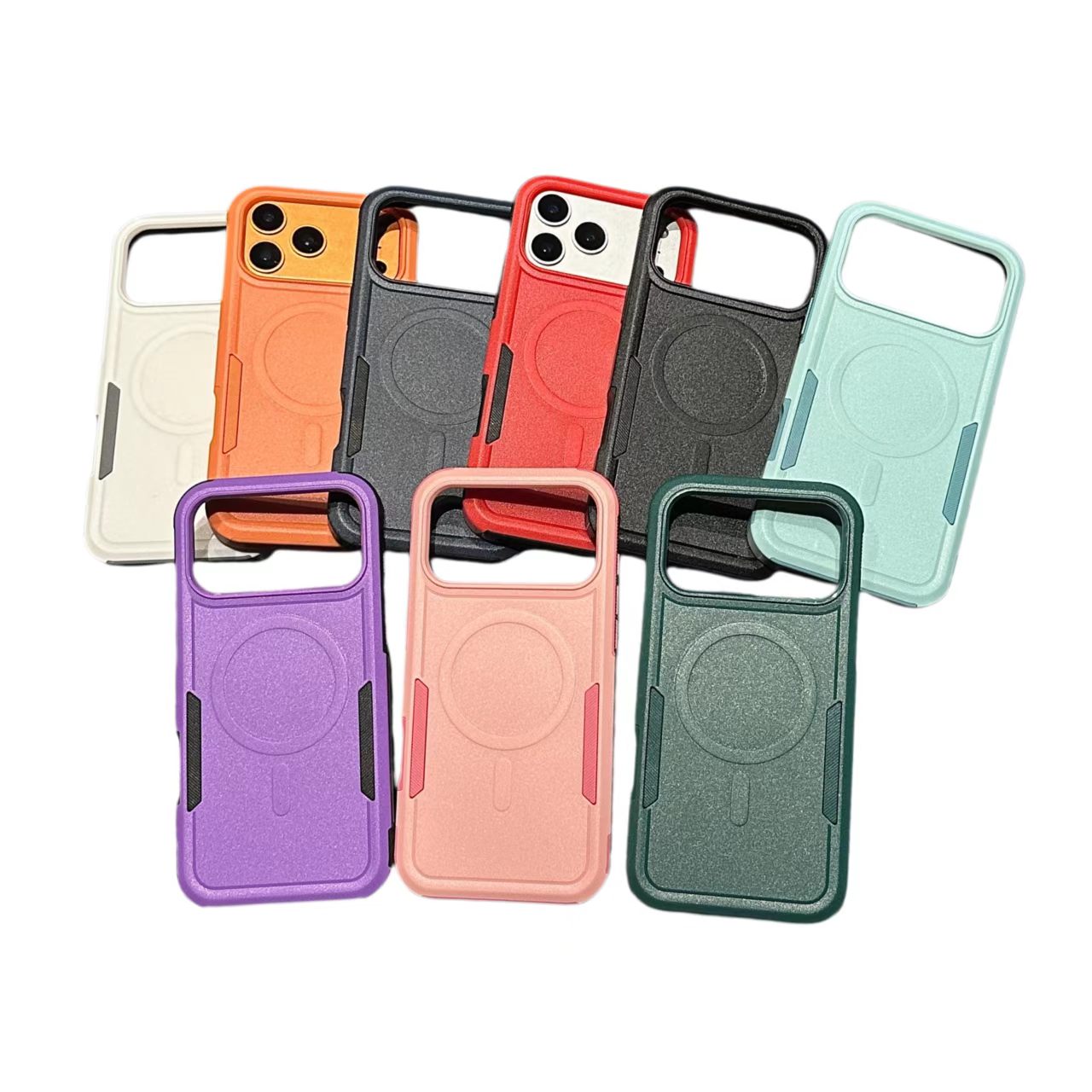 Magnetic 2-in-1 Military Shockproof Anti-Drop Phone Case for iPhone - Image 9