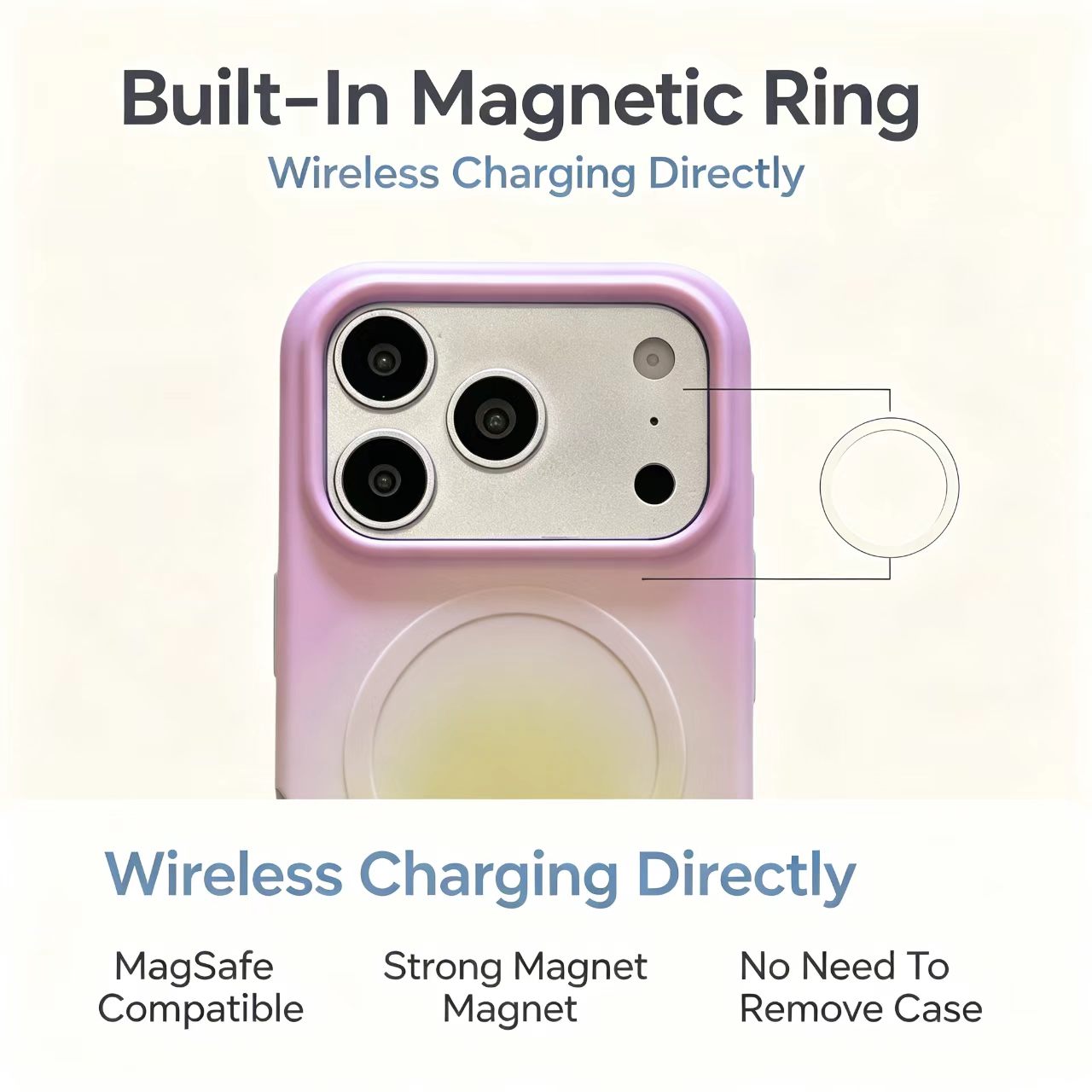 Premium Minimalist Macaron Matte Magnetic Phone Case for iPhone - Image 6