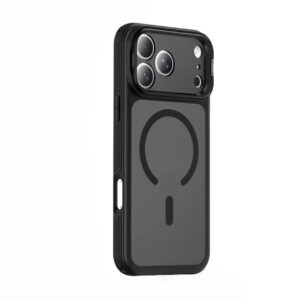 Skin‑Friendly Magnetic Lens Stand Anti‑Drop Phone Case for iPhone