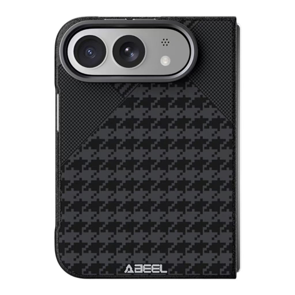 Case for iPhone Ultra 6D Embossed Magsafe Magnetic Case with Hidden Foldable Kickstand - Image 2
