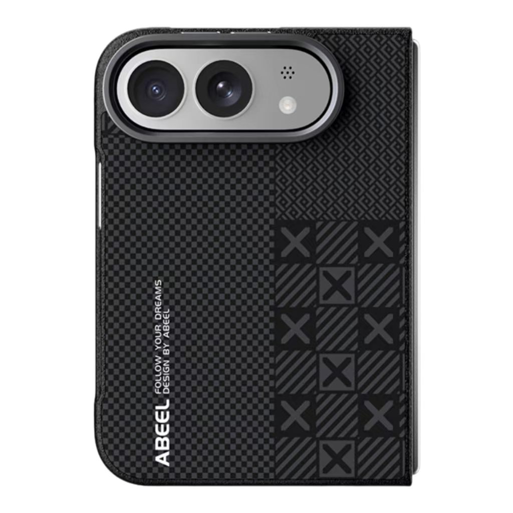 Case for iPhone Ultra 6D Embossed Magsafe Magnetic Case with Hidden Foldable Kickstand - Image 3