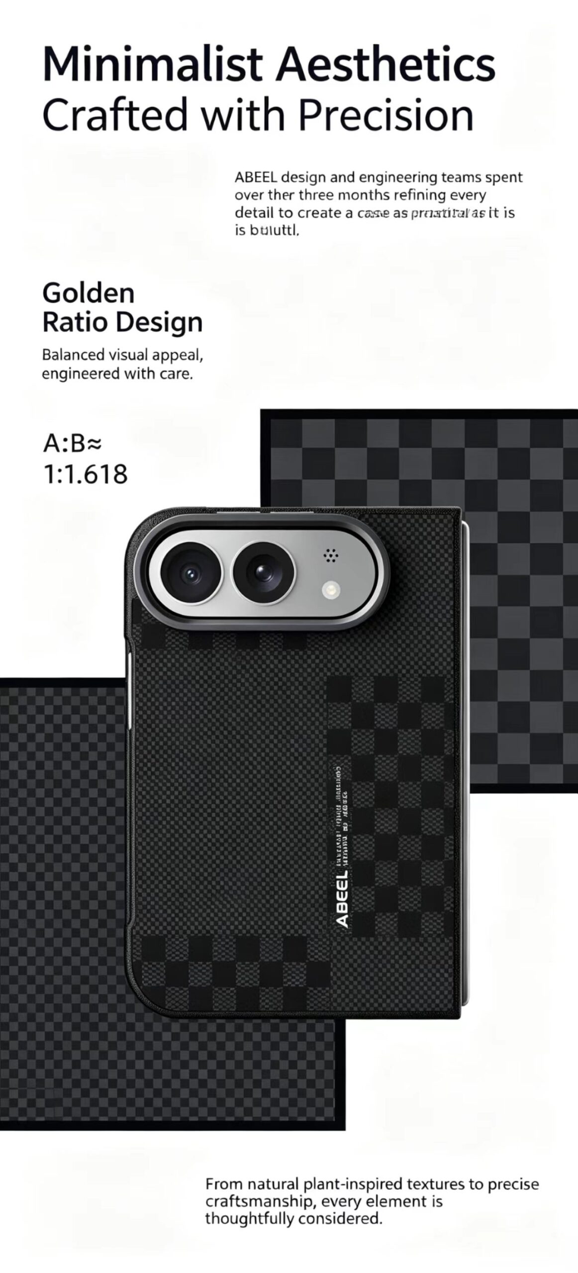Case for iPhone Ultra 6D Embossed Magsafe Magnetic Case with Hidden Foldable Kickstand - Image 5