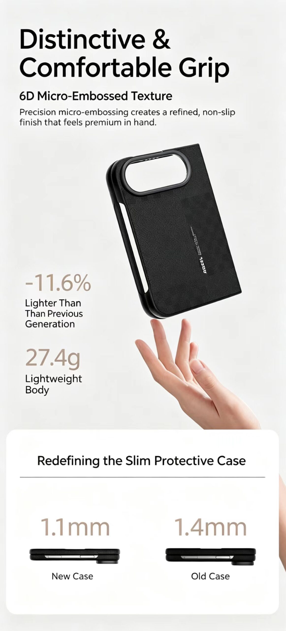 Case for iPhone Ultra 6D Embossed Magsafe Magnetic Case with Hidden Foldable Kickstand - Image 6